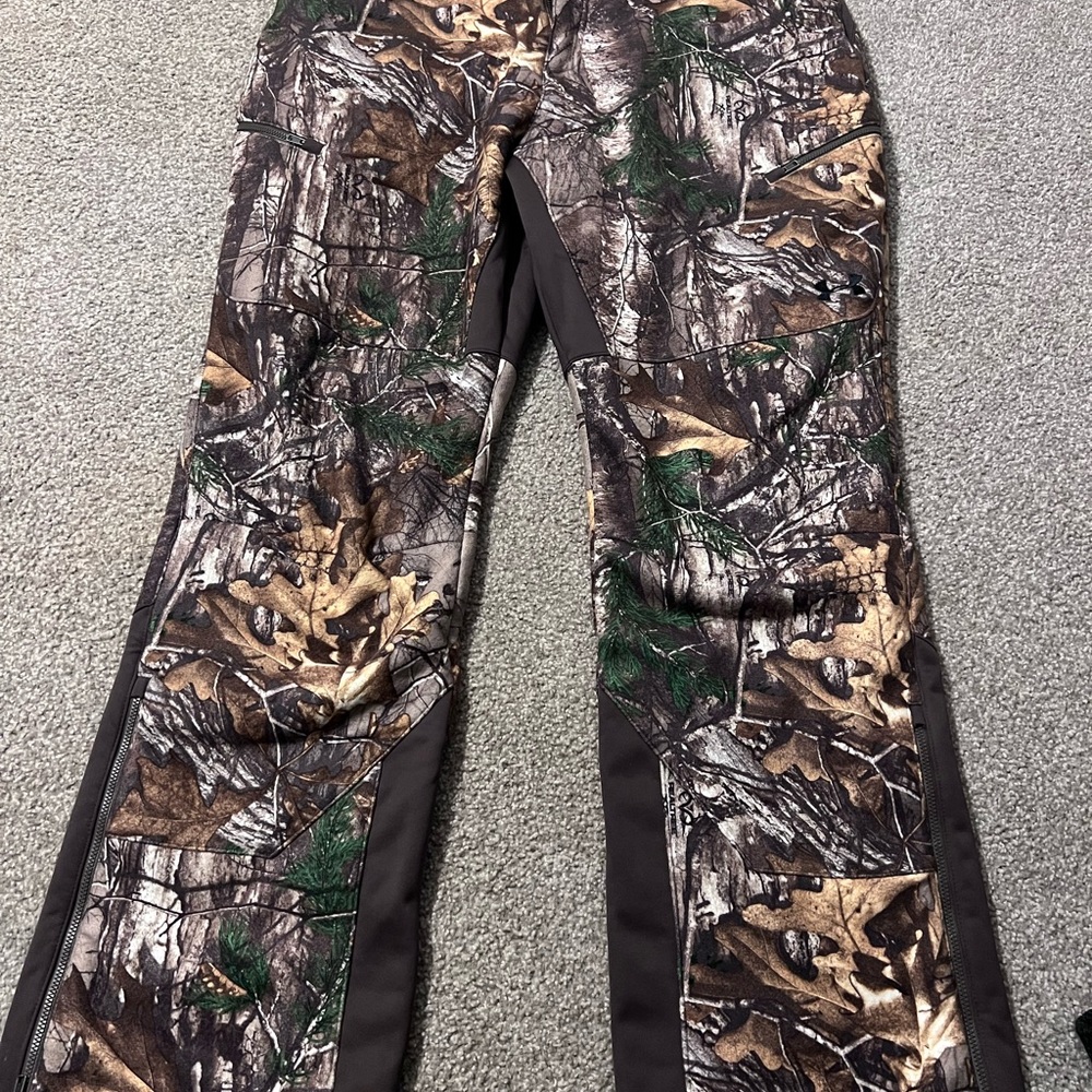 UNDER ARMOUR STORM HUNT CAMO REAL TREE PANTS MEN 38/32 Worn Once